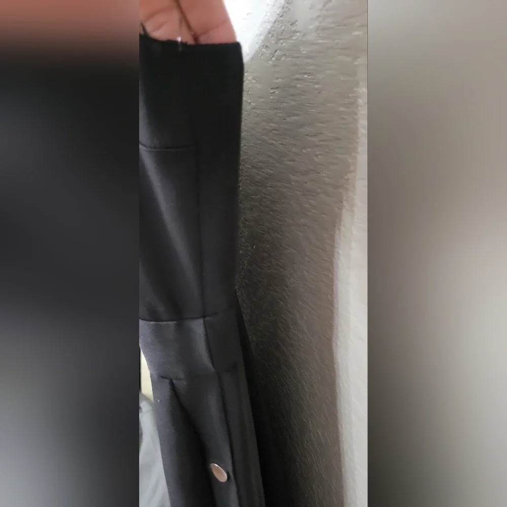 RIVER ISLAND black Wide Leg Jumpsuit Size 12  EUC - Picture 8 of 16